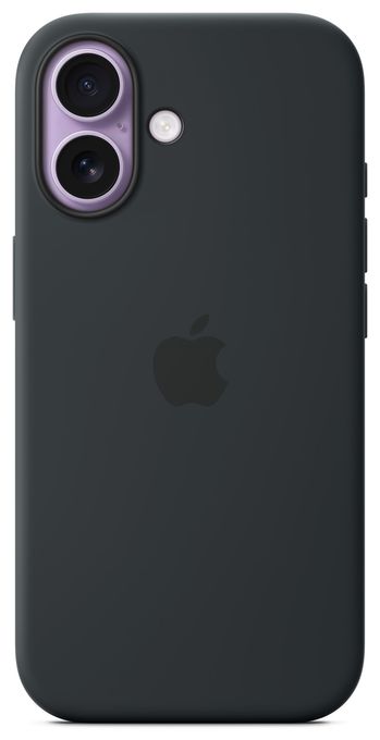Cover für Apple iPhone 17  Silikon Case mit MagSafe (Schwarz) 
