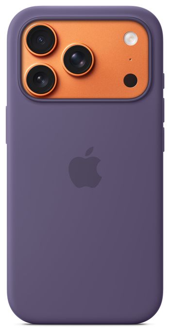 Cover für Apple iPhone 17 Pro  Silikon Case mit MagSafe (Violett) 