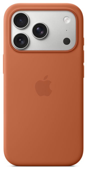 Cover für Apple iPhone 17 Pro  Silikon Case mit MagSafe (Terrakotta) 