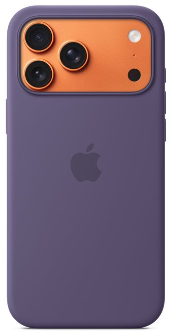 Cover für Apple iPhone 17 Pro Max  Silikon Case mit MagSafe (Violett) 