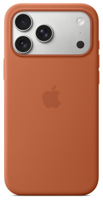 Cover für Apple iPhone 17 Pro Max  Silikon Case mit MagSafe (Terrakotta) 