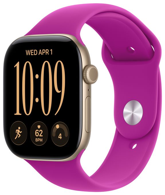 Armband S/M Watch 44mm / 45mm / 46mm / 49mm  Sportarmband (Magenta) 