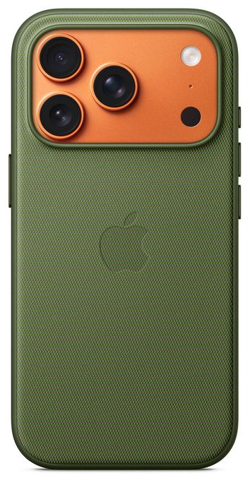 Cover für Apple iPhone 17 Pro  TechWoven Case mit MagSafe (Grün) 