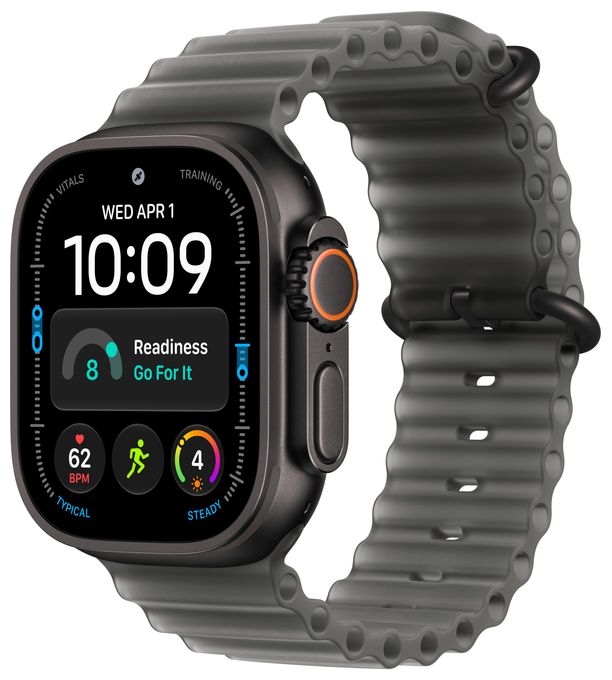 Verlängerung für 49 mm Ocean Armband Halbtransparentes Schwarz - Titan Schwarz 