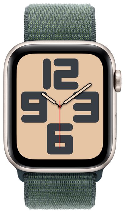 Digital 44 mm  Smartwatch Rechteckig 18 h 326 ppi 4G  Watch SE (2024) (Biege) 