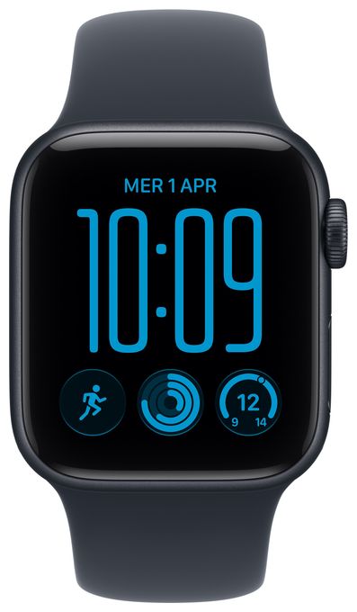 40 mm M/L Smartwatch Rechteckig 32 h 326 ppi  Watch SE (3. Gen) (Navy) 