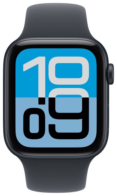 Digital 44 mm S/M Smartwatch Rechteckig 32 h 326 ppi  Watch SE (3.Gen) (Schwarz) 