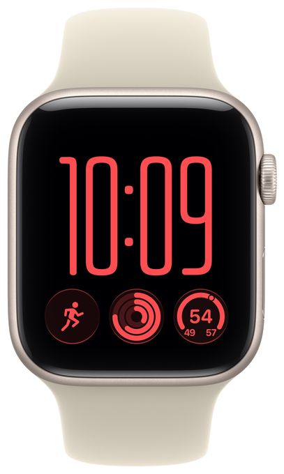 44 mm S/M Smartwatch Rechteckig 32 h 326 ppi  Watch SE (3.Gen) (Beige) 