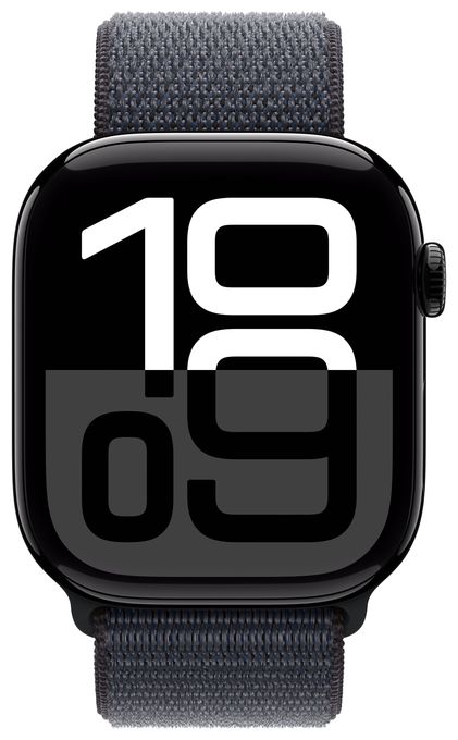 Digital 46 mm Smartwatch Rechteckig IP6X 36 h 326 ppi 4G  Watch Series 10 (Schwarz) 