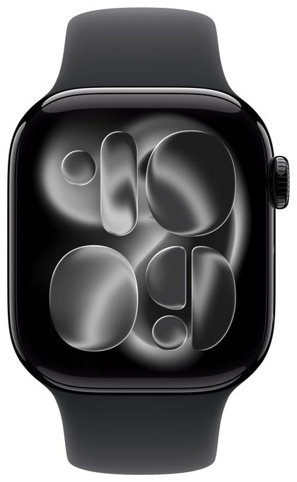 Digital 42 mm S/M Smartwatch Rechteckig IP6X 38 h 326 ppi 5G  Watch Series 11 (Schwarz) 