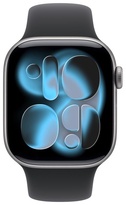 Digital 42 mm S/M Smartwatch Rechteckig IP6X 38 h 326 ppi  Watch Series 11 (Grau) 