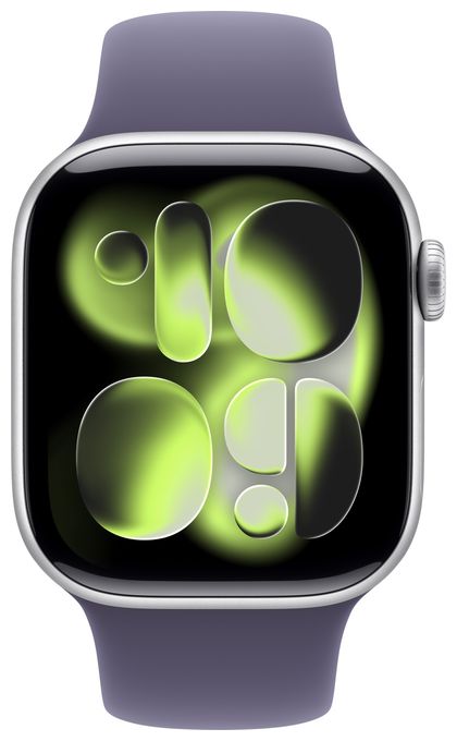 Digital 42 mm S/M Smartwatch Rechteckig IP6X 38 h 326 ppi  Watch Series 11 (Silber) 