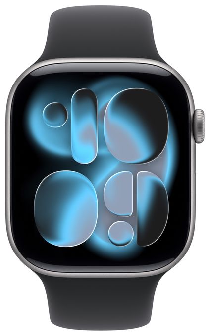 Digital 46 mm S/M Smartwatch Rechteckig IP6X 38 h 326 ppi  Watch Series 11 (Grau) 