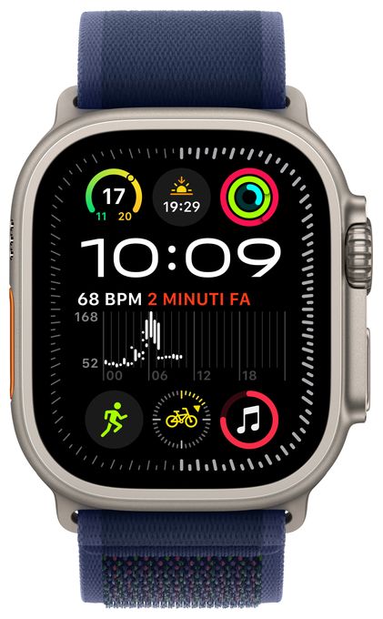 Digital 49 mm S/M Smartwatch Rechteckig IP6X 72 h 326 ppi 4G  Watch Ultra 2 (Titan) 
