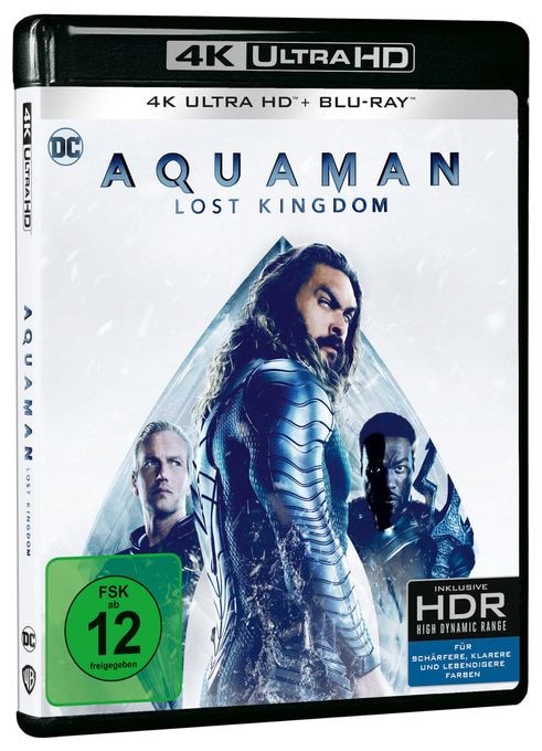 Aquaman: Lost Kingdom (4K Ultra HD BLU-RAY + BLU-RAY) 