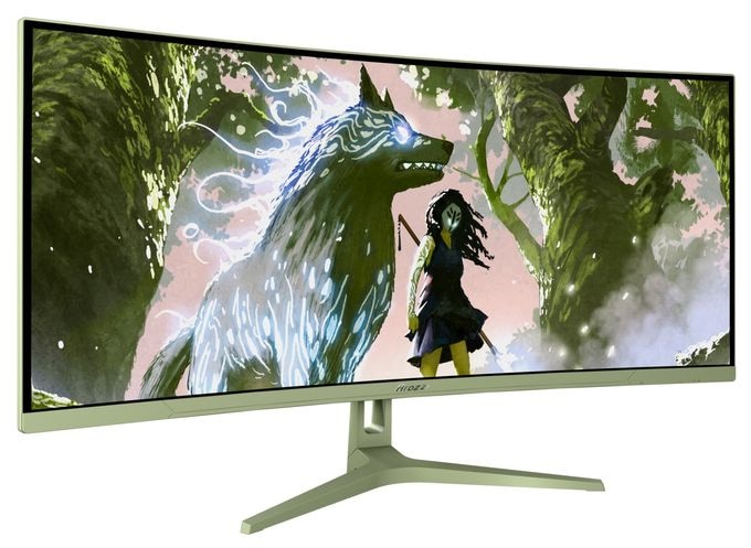 4K Ultra HD Monitor 86,4 cm (34 Zoll) 21:9 1 ms 350 cd/m²  Nova Curved (Grün) 