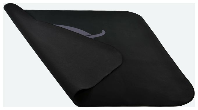 Stuhlmatte  Tona Bodenschutzmatte (Schwarz, Grau) 