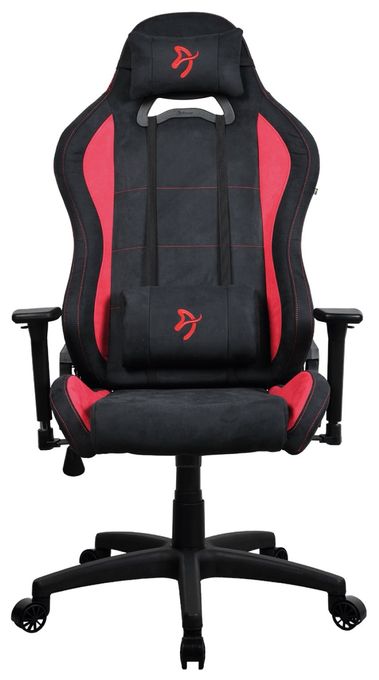 Gamingstuhl bis 120 kg (Schwarz/Rot) Torretta Supersoft 