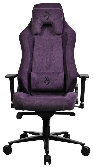 Gamingstuhl bis 145 kg (Violett) Vernazza Soft Fabric 