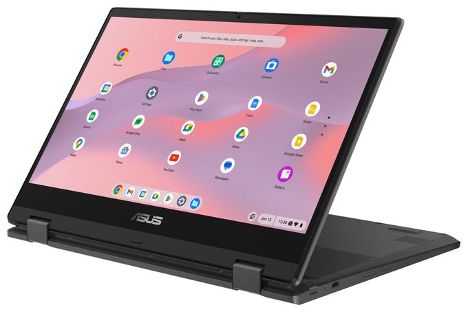 Full HD Notebook 35,6 cm (14 Zoll) 1920 x 1080 Pixel 128 GB eMMC ChromeOS MediaTek max. 2,05 GHz  Chromebook CM1402FM2A-EC0015 (Grau) 
