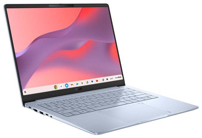 WUXGA Notebook 35,6 cm (14 Zoll) 1920 x 1200 Pixel 8 GB Ram 128 GB eMMC ChromeOS MediaTek Kompanio max. 2,6 GHz  Chromebook CM1406CM4A-LY0052 (Blau) 