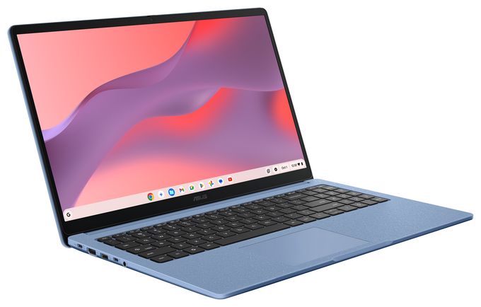 Full HD Notebook 39,6 cm (15.6 Zoll) 1920 x 1080 Pixel 128 GB eMMC ChromeOS MediaTek Kompanio max. 2,6 GHz  Chromebook CM1505CM4A-S70030 (Blau) 