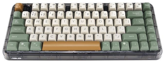 Universal Tastatur USB + RF Wireless + Bluetooth 2.4 GHz  Jelly75 KD201 (Mehrfarbig) 