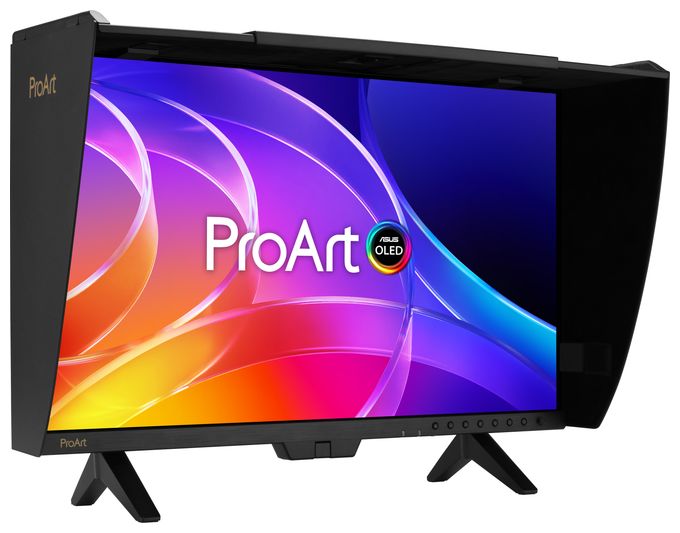 4K Ultra HD Monitor 67,3 cm (26.5 Zoll) 16:9 0,1 ms 250 cd/m²  ProArt OLED PA27USD (Schwarz) 