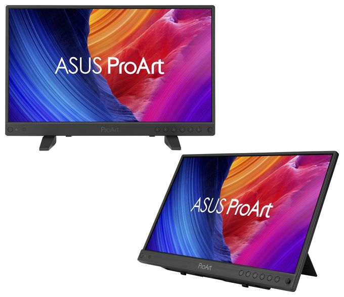 4K Ultra HD Monitor 39,6 cm (15.6 Zoll) 16:9 5 ms 400 cd/m²  ProArt PA16USV (Schwarz) 