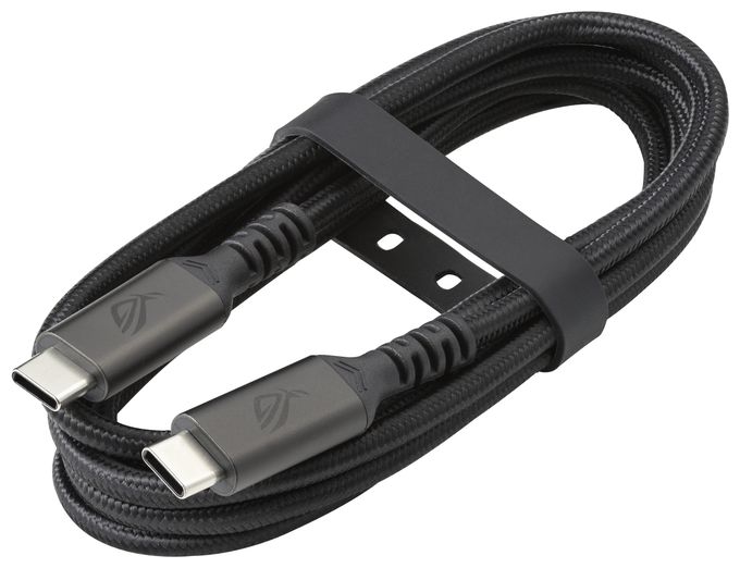 0,48 Gbit/s Stecker USB C auf USB C bis 240 W 1,5 m  ROG LCR50 (Schwarz) 