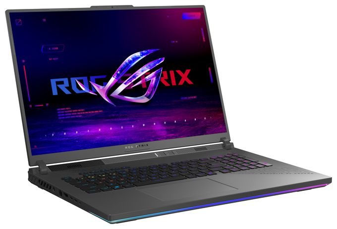 WUXGA Notebook 45,7 cm (18 Zoll) 1920 x 1200 Pixel 32 GB Ram 1 TB SSD Windows 11 Home AMD Ryzen 9 max. 5,3 GHz NVIDIA GeForce RTX 5070  ROG Strix G18 G814PP-S8014W (Schwarz, Grau) 