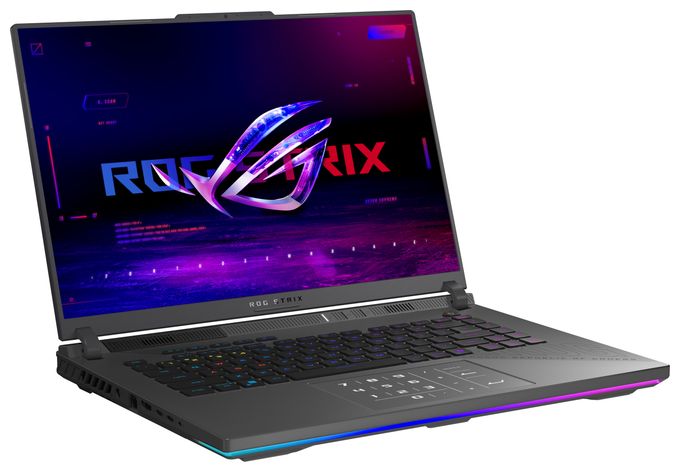 WQXGA Notebook 40,6 cm (16 Zoll) 2560 x 1600 Pixel 32 GB Ram 1 TB SSD Windows 11 Home AMD Ryzen 9 max. 5,4 GHz NVIDIA GeForce RTX 5070 Ti  ROG Strix G614FR-TS229W (Schwarz, Grau) 