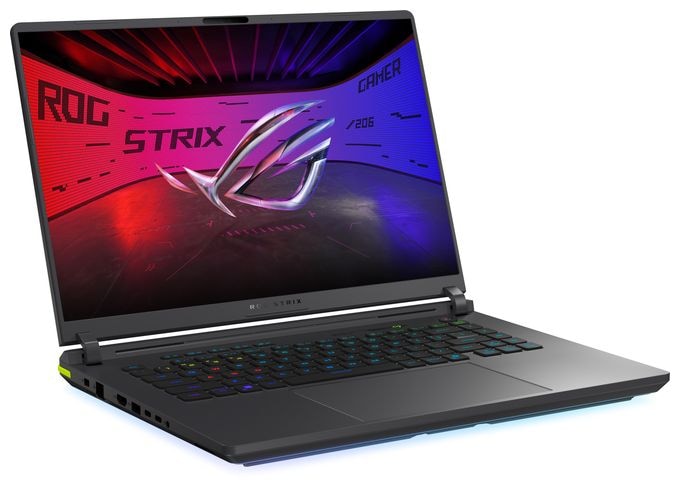 WQXGA Notebook 40,6 cm (16 Zoll) 2560 x 1600 Pixel 1 TB SSD Windows 11 Home Intel Core Ultra 7 max. 5,2 GHz  ROG Strix G615LR-S5177W (Grau) 