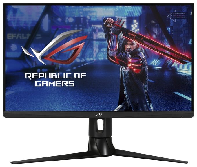 Quad HD Monitor 68,6 cm (27 Zoll) 16:9 1 ms 400 cd/m²  ROG STRIX XG27AQ (Schwarz) 