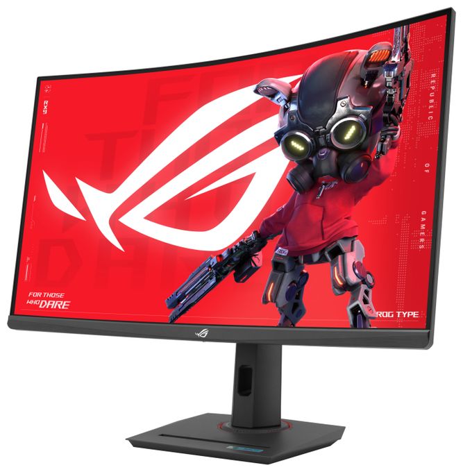 Quad HD Monitor 80 cm (31.5 Zoll) 16:9 1 ms 350 cd/m²  ROG Strix XG32WCMS (Schwarz) 