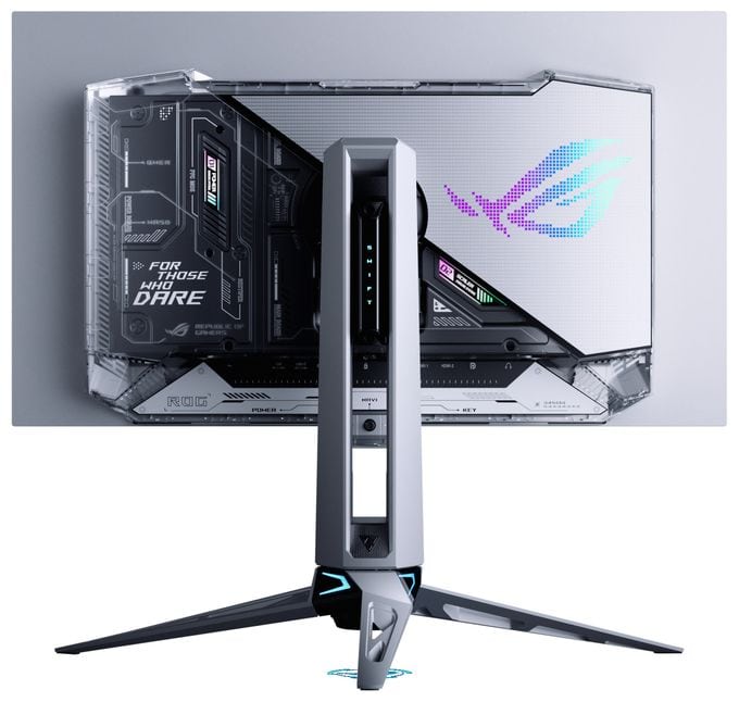 Quad HD Monitor 67,3 cm (26.5 Zoll) 16:9 0,02 ms  ROG Swift OLED PG27AQWP-W (Silber) 