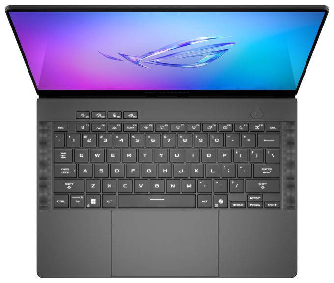 2K Ultra HD Notebook 35,6 cm (14 Zoll) 2880 x 1800 Pixel 1 TB SSD Windows 11 Home AMD Ryzen 9 max. 5,2 GHz  ROG Zephyrus G14 GA403UM-QS016W (Grau) 