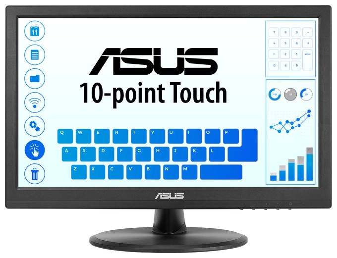 Full HD Monitor 39,6 cm (15.6 Zoll) 16:9 5 ms 220 cd/m²  Touch VT169HE (Schwarz) 