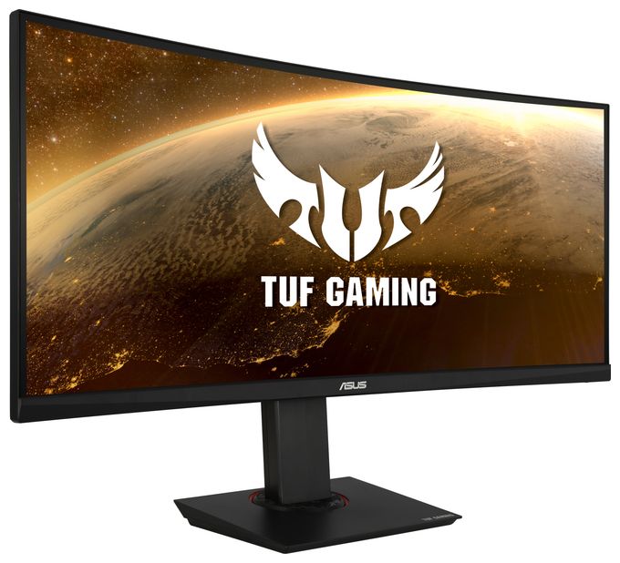 Quad HD Monitor 88,9 cm (35 Zoll) 21:9 1 ms 300 cd/m²  TUF Gaming VG35VQ (Schwarz) 