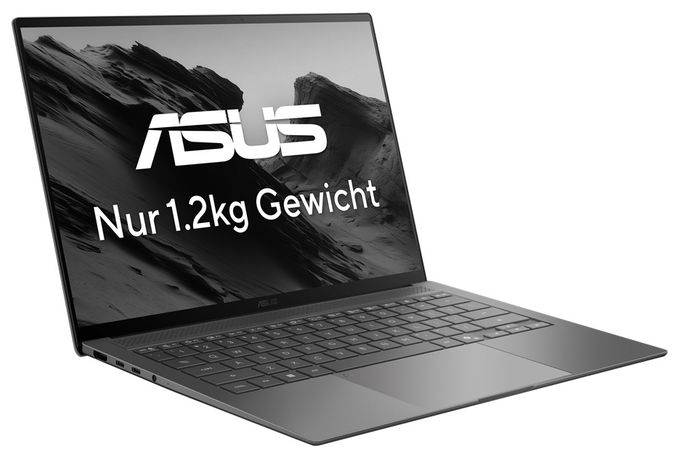 WQXGA+ Notebook 35,6 cm (14 Zoll) 2880 x 1800 Pixel 32 GB Ram 1 TB SSD Windows 11 Home Intel Core Ultra 9 max. 4,9 GHz  Zenbook S14 UX5406AA-SU531W Copilot+ PC (Grau) 
