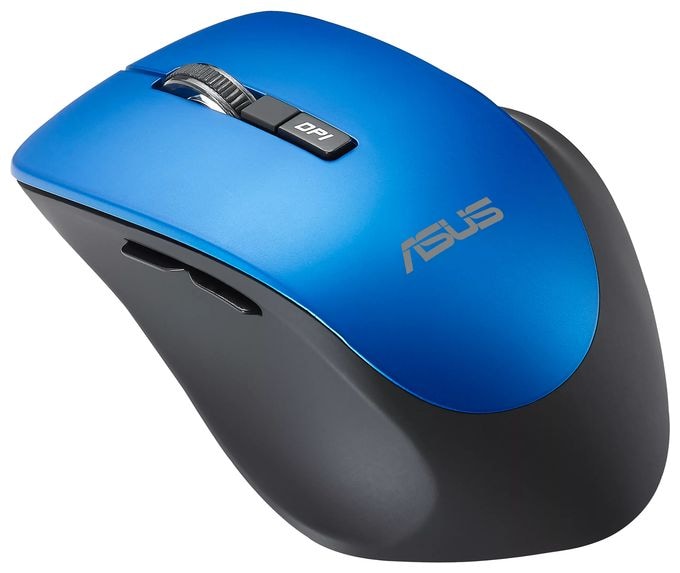 1600 DPI Büro Maus Optisch  WT425 (Schwarz, Blau) 