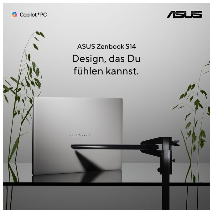 2K Ultra HD Notebook 35,6 cm (14 Zoll) 2880 x 1800 Pixel 1 TB SSD Windows 11 Home Intel Core Ultra 9 max. 4,9 GHz  Zenbook S14 UX5406AA-SU236W (Weiß) 