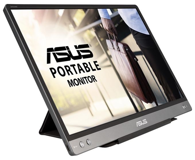 Full HD Monitor 35,6 cm (14 Zoll) 16:9 5 ms 250 cd/m²  ZenScreen MB14AC (Grau) 