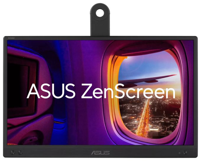 Full HD Monitor 39,6 cm (15.6 Zoll) 16:9 5 ms 250 cd/m²  ZenScreen MB166CR (Schwarz) 