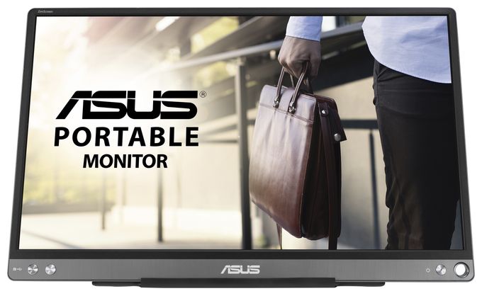 Full HD Monitor 39,6 cm (15.6 Zoll) 16:9 5 ms 250 cd/m²  ZenScreen MB16ACE (Grau) 