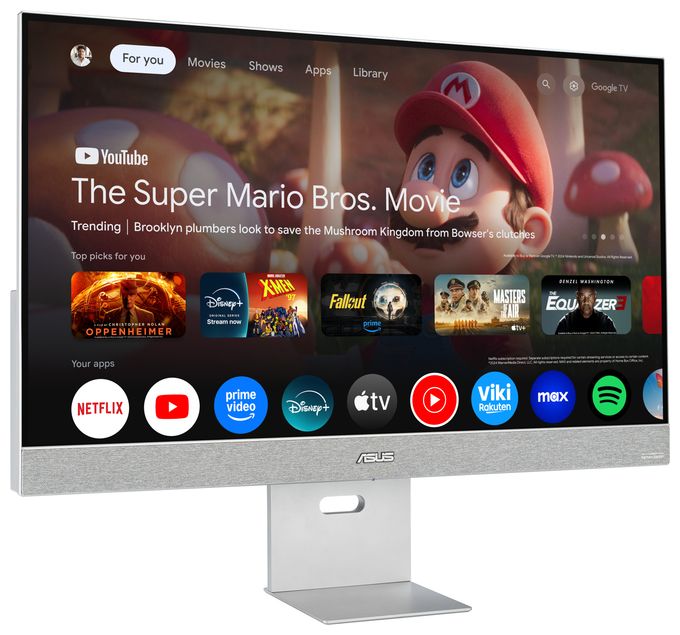 4K Ultra HD Monitor 80 cm (31.5 Zoll) 16:9 5 ms 350 cd/m²  ZenScreen MS32UC (Grau, Weiß) 