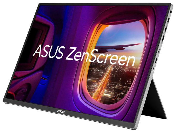 WUXGA Monitor 40,6 cm (16 Zoll) 16:10 1 ms 300 cd/m²  ZenScreen OLED MQ16FC (Silber) 