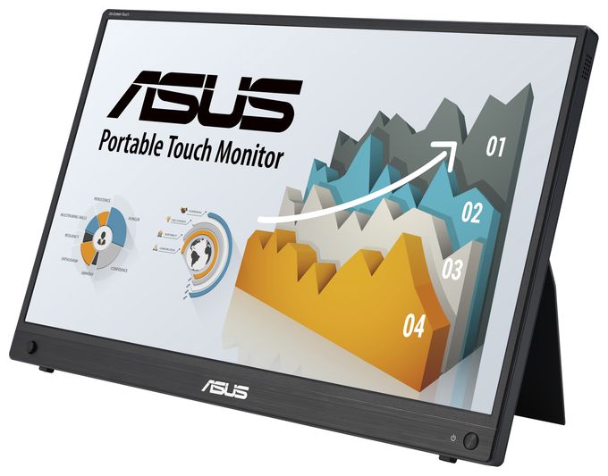 Full HD Monitor 39,6 cm (15.6 Zoll) 16:9 5 ms 250 cd/m²  ZenScreen Touch MB16AHT (Schwarz) 
