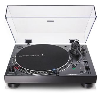 Plattenspieler mit Direktantrieb  AT-LP120XUSB (Schwarz) 