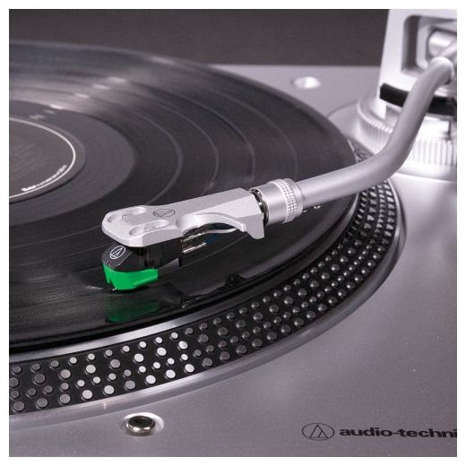 Plattenspieler mit Direktantrieb  AT-LP120XUSB (Silber) 